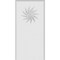 Ekena Millwork Standard Foster Spiral Plinth Block With Rounded Edge, 4"W x 8"H x 1/2"P PBP040X080X050FOS14 - alternate 3